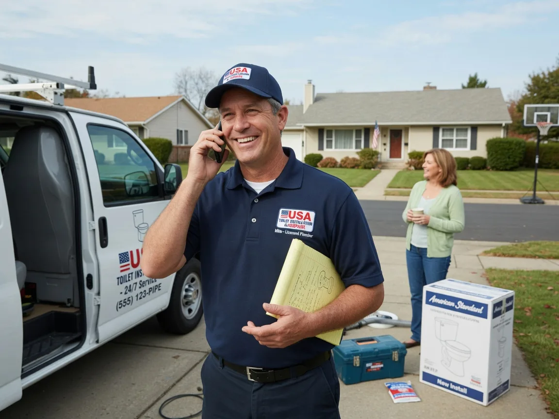 Toilet Installation Topmost, KY FAQs